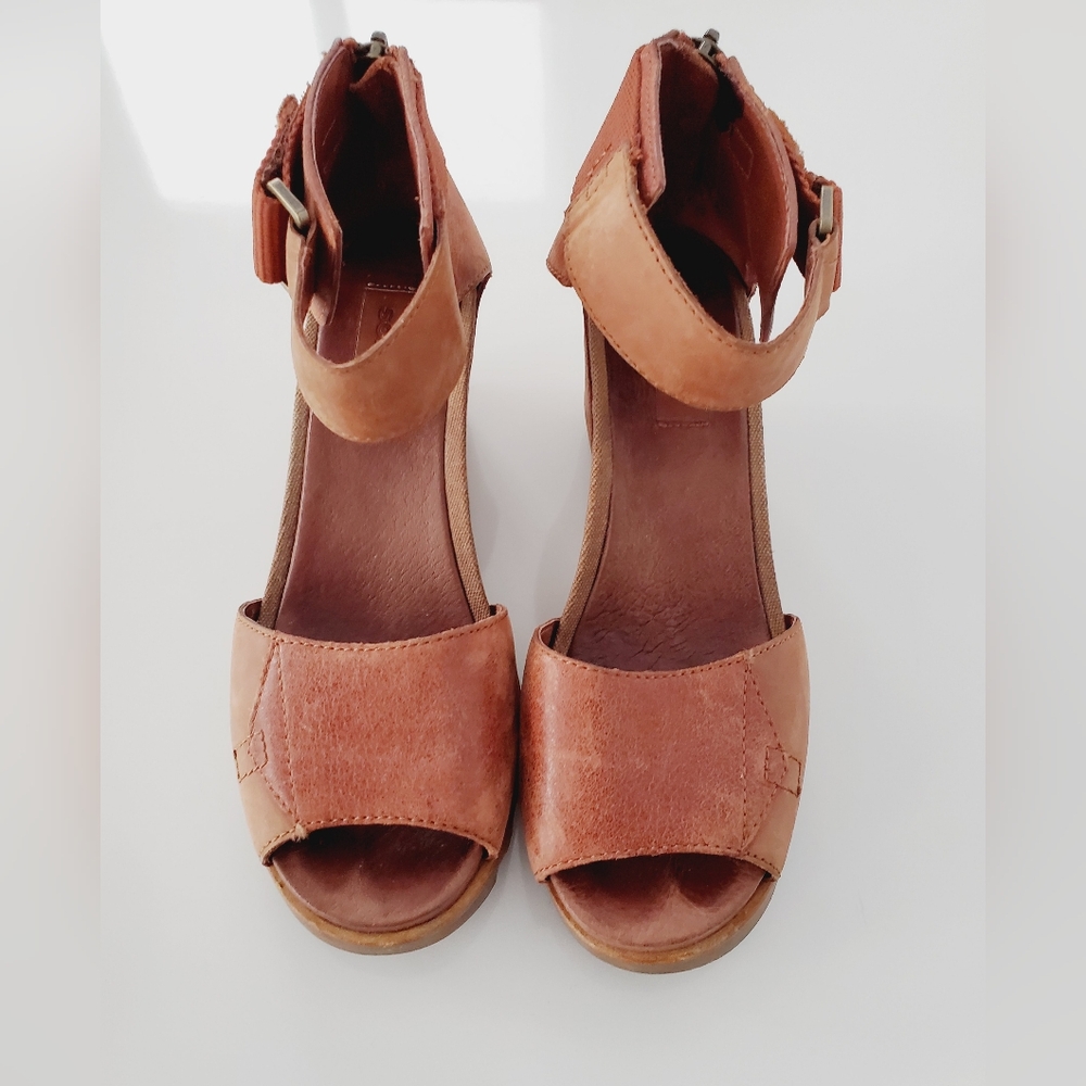 Sorel JOANIE II Slingback Wedge Sandals Size 7.5 - Picture 2 of 14